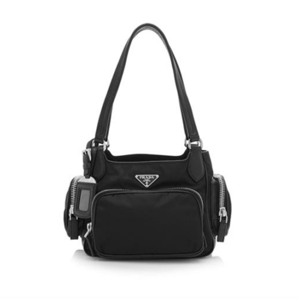 ISO Prada Tessuto Multi Pocket Small Satchel